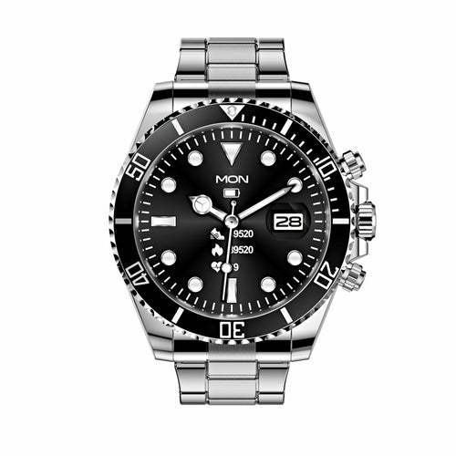 Montre connectée Homme, Stainless Steel